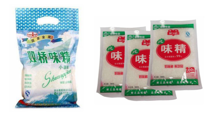 味精自动包装机包装样品